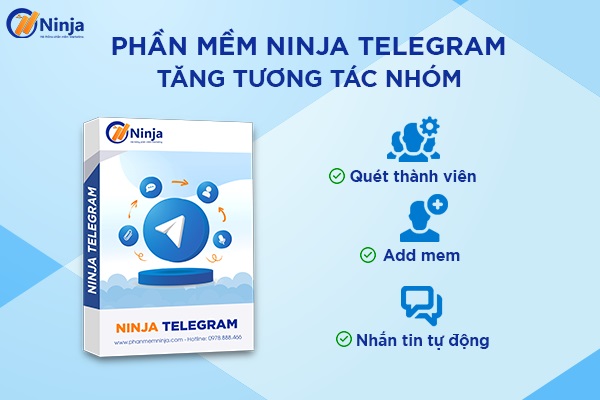 Phần mềm kéo member Telegram – Spam inbox Telegram